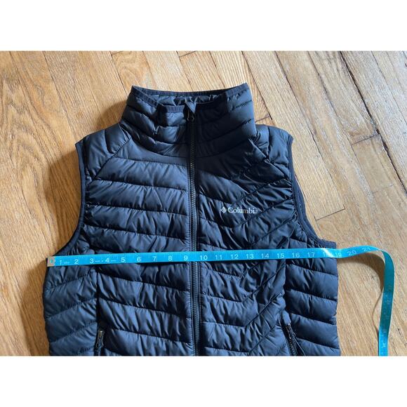 Columbia Womens Black Quilted Puffer Lightweight Vest Size Large - Picture 2 of 7